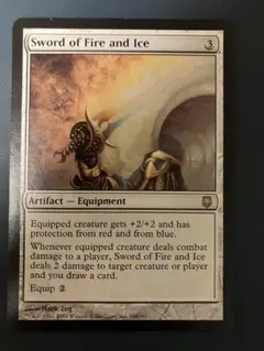 火と氷の剣/Sword of Fire and Ice  MPS英語foil 火と氷の剣/Sword of Fire and Ice》[DST] 茶R | 日本最大級 MTG