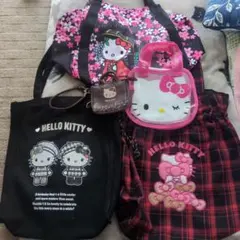 HELLO KITTY バッグ 5点セット