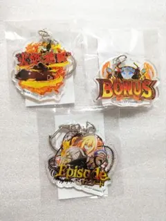炎炎ノ消防隊 くじコレ アクリルキーホルダー 3種セット