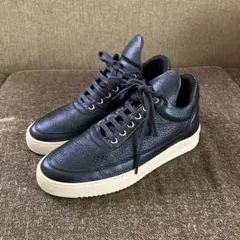 週末限定価格 美品 FILLING PIECES スニーカー ブルー 40サイズのサムネイル