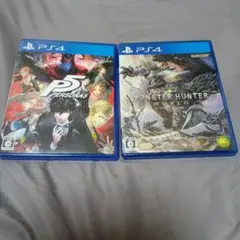 ペルソナ5 & モンスターハンター：ワールド 2本セット