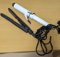 コテ2本セット38mmモッズヘアアゲツヤストレートアイロン