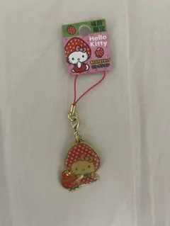 ハローキティ　キティ　博多　あまおう　いちご　苺　キーホルダー 福岡限定 いちご 博多あまおう ハローキティ キーホルダー ご当地