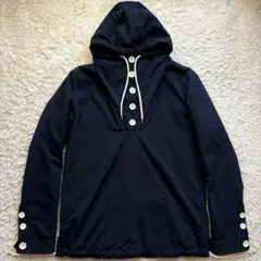 ★極希少 XLサイズ★ AKM アノラック パーカー 日本製 サイドジッパー 紺のサムネイル