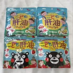 こども肝油ドロップグミ バナナ・いちご 4袋セットのサムネイル