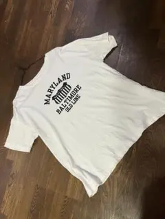 BACK NUMBER Tシャツ MARYLAND ホワイト Lのサムネイル
