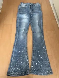 GRL ビジューデニムフレアパンツ[at2310] グレイルのサムネイル