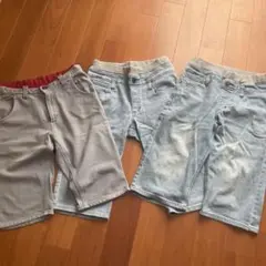 EDWIN デニム　3点セット　150