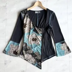 Ozz On hikozoh レースアップ　ベスト　オッズオン　ヴィジュアル系 Ozz On hikozoh レースアップ ベスト オッズオン ヴィジュアル系