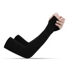 韓国 大人気 アーム カバー UPF50 UVカット ゴルフ 運転　ロング丈