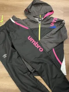 たいやき様 専用ページ！umbro ジャージ ウィンドブレーカー 黒/ピンク
