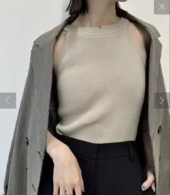 【インナー/トップス◎】mystic アメスリニットタンクのサムネイル