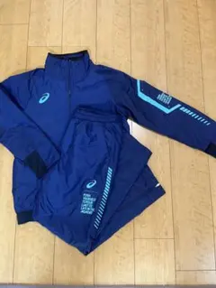 アシックス　防寒ウィンドブレーカー上下　レディースL