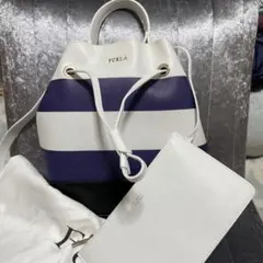 FURLA バケツバッグ　未使用　ポーチ付き