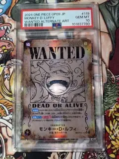 手配書ニカルフィーPSA10 早い者勝ち 手配書にニカルフィPSA10