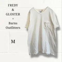 フレディ＆グロスター × バーンズ 別注 Vネック ポケットTシャツ M 日本製のサムネイル