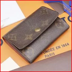 【訳あり】正規品 ヴィトン 財布 コインケース モノグラム ポルトモネプラ