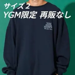 YES GOOD MARKET SEA SEA SFC クルースウェットブラック YES GOOD MARKET SEA SEA SFC クルースウェットブラック