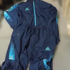 adidas ジャージ上下セット ネイビー/青