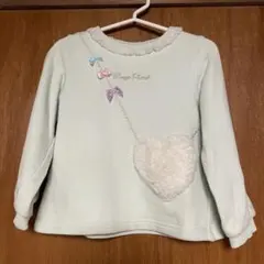 Mezzo Piano トレーナー 水色　100