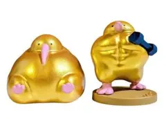 GOLDENムキムキーウィ　油断したキーウィ　トレーニング　ガチャガチャ