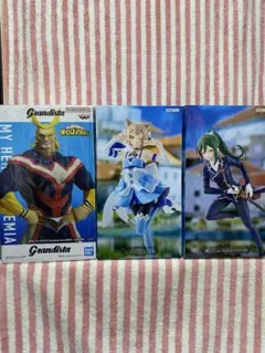 リゼロ　王選候補者と騎士　ヒロアカ　オールマイト　GIGO限定 フィギュア