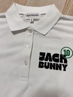 Jack Bunny!! ZERO AQUA 半袖ポロシャツ Sサイズ ホワイト