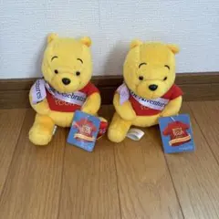 Winnie the Pooh 80周年記念 クマのプーさん 2体セット