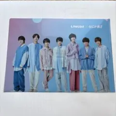 なにわ男子 × LAWSON クリアファイル 5点セット