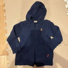 miki HOUSE ネイビー パーカー 110