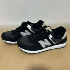 ニューバランス574　ブラック×グレー26㎝
