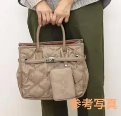 最終値下げ‼︎SMIRNASLI × Leeキルトトートバッグのサムネイル