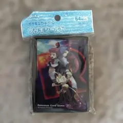 ポケカ デッキシールド ロケット団 ポケモンカードゲーム