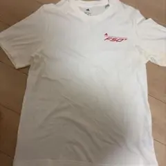 adidas バックプリント ロゴTシャツ