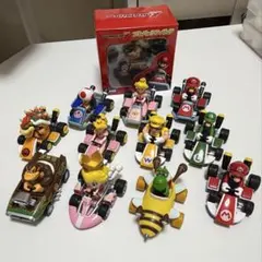 マリオカート プルバックフィギュア キーホルダー