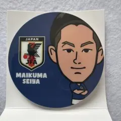 【新品・未使用】サッカー日本代表 毎熊晟矢 プレイヤーズアクリルバッジ グッズのサムネイル