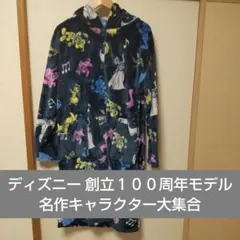 ディズニー 創立１００周年モデル 名作キャラクター大集合！ モコモコ暖か着る毛布