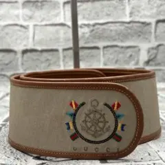 GUCCI グッチ チャンピオンベルト マリン キャンバス 錨 イカリ