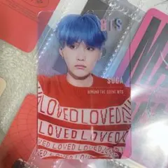 BTS SUGA クリアトレカ 防弾少年団 ユンギ