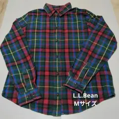 L.L.Bean ネルシャツ チェック 長袖 Mサイズのサムネイル