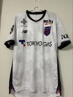 FC東京 安斎颯馬 M 2025 2ndユニフォーム 長袖 ネイビー ホワイト