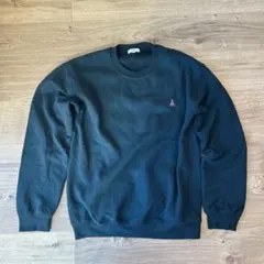 nano universe トレーナー 裏起毛 Sサイズ ブラック