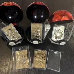 USA バーガーキング限定　ポケモン23Kゴールドプレート　トレーディングカード