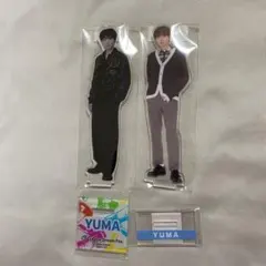 コムドットクリアファイル3枚セット アクリルスタンドゆうたゆうま
