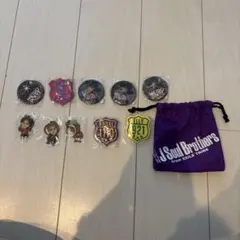 EXILE TRIBE 缶バッジ キーホルダー セット