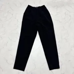 ENFOLD ダブルクロス スリムストレートトラウザー ジョッパーズ タック 