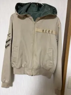 STUSSY ミリタリー風フード付きジャケット リバーシブルのサムネイル
