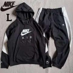 新品 NIKE AIR セットアップ 上下セット ブラック Lサイズ