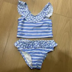 ベビーギャップ　タンキニ　2y ボーダー花柄