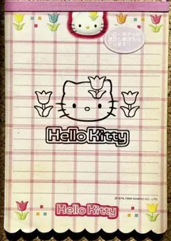【レトロ】ハローキティ メモ用紙 A5サイズ 1999年製